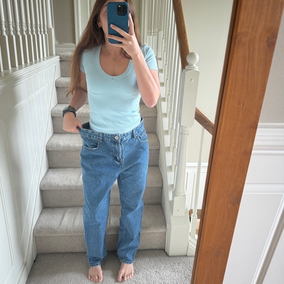 Cotton On Medium Wash Mom Jean - Picture 2 of 7